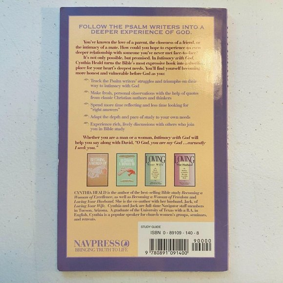 Intimacy with God By Cynthia Heald - Picture 2 of 2